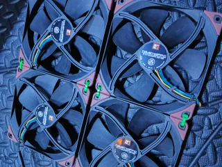 Pack 4 Ventiladores Noctua NF-A14 Industrial- 12v