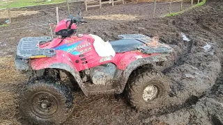 Quad Polaris Sportsman 500 4x4 Rojo.