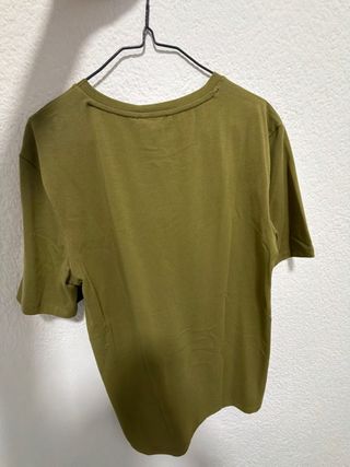 Camiseta Zara Verde Militar Talla M