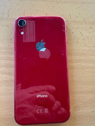 Móvil iPhone Apple Rojo