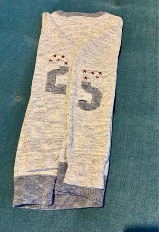 Jersey Zara niño gris jaspeado