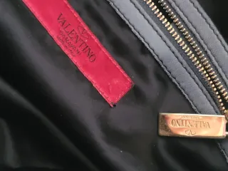 Borsa Valentino Garavani  grigia