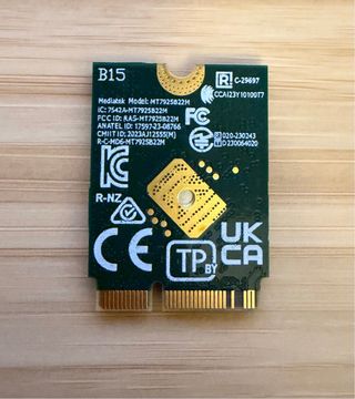 Tarjeta WiFi 7 MT7925 5374Mbps Tribanda