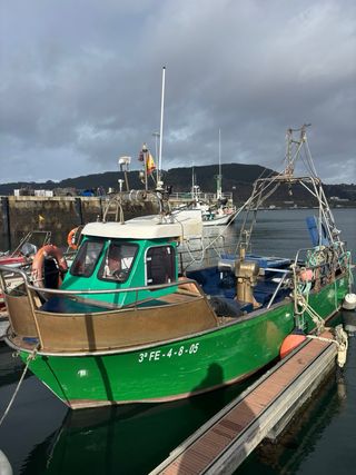 Barco de pesca en la Ria de Ferrol