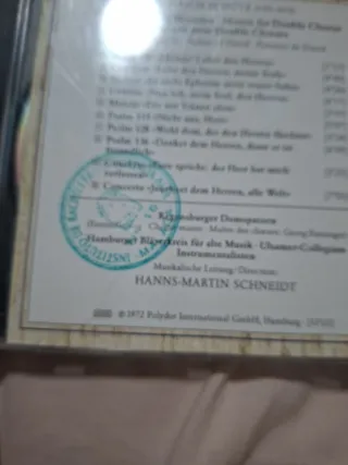 CD Musica Classica: Heinrich Schütz