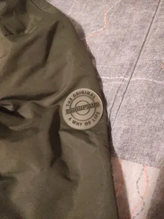 Parka Lambretta Verde Khaki con Capucha