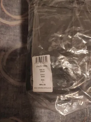 Parka Lambretta Verde Khaki con Capucha