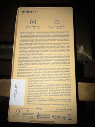 Motorola Moto G35 Negro Nuevo