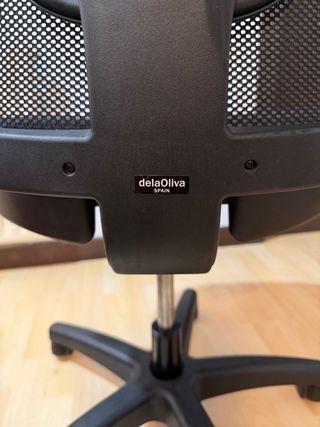 Silla de oficina Negra De la Oliva