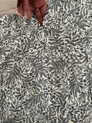 Vestido estampado floral espalda con abertura