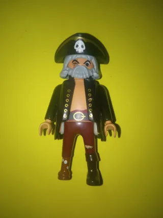 Playmobil figura pirata marinero barco goleta isla
