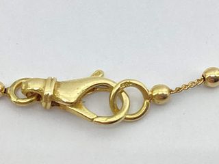 cadena oro 18k 21cm