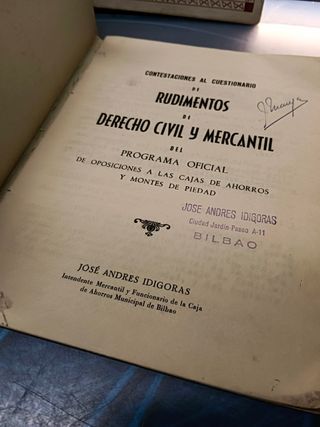3 libros Calculo mercantil +Economía política + derecho civil y mercantil