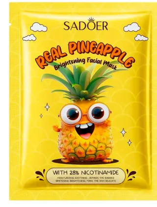 Mascarilla Facial SADOER Real Pineapple