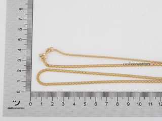 cadena oro 18k 25cm