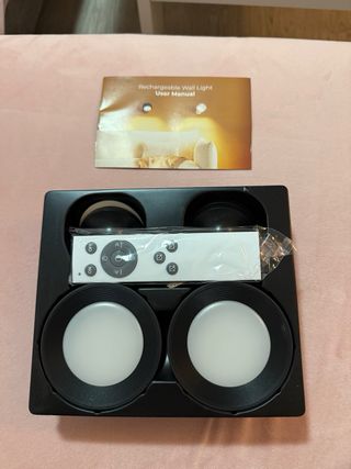 Lámpara Pared Recargable FULEN 2uds