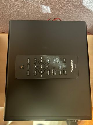 Mini cadena Pioneer negra