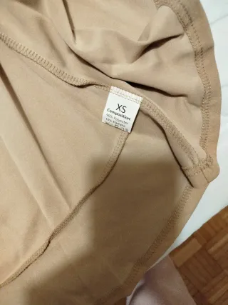 Chaqueta fina mujer beige