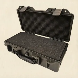 Maletín rígido negro