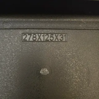 Maletín rígido negro