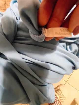 Vestaglia da camera azzurra