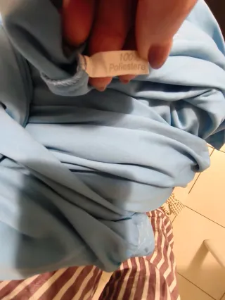 Vestaglia da camera azzurra