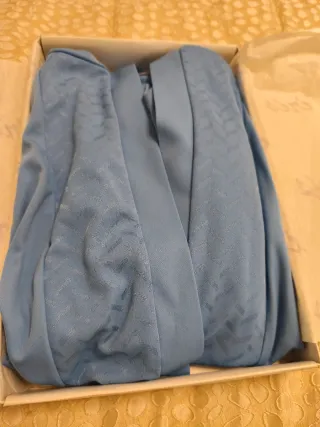 Vestaglia da camera azzurra