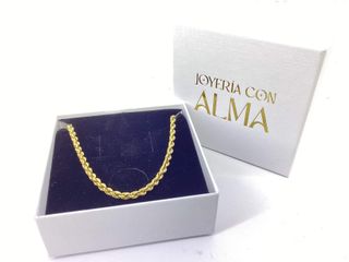 cadena oro 18k 30cm