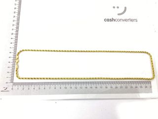 cadena oro 18k 30cm