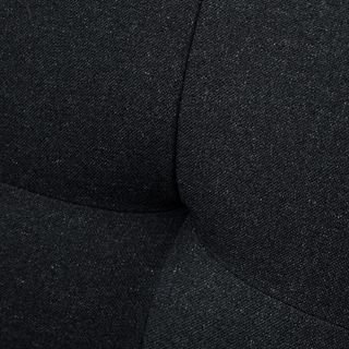 Sofá Cama de 3 Plazas Reclinable Con 2 Brazos Desmontables, Sofá de 3 Plazas Acolchado Transformable en Tela y Madera Con Portavasos para Sala de Estar y Salón, 181X77X78 Cm, Gris Antracita