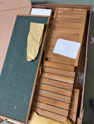 Armario exterior madera Sundy 44×140×162 cm KNH1110