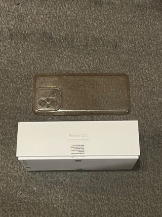 Caja Xiaomi Redmi 12C +funda +pincho+instrucciones