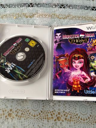 Monster High 13 Monstruo-Deseos Wii