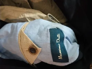 Americana Massimo Dutti Azul