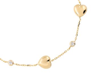 pulsera oro 18k con piedra