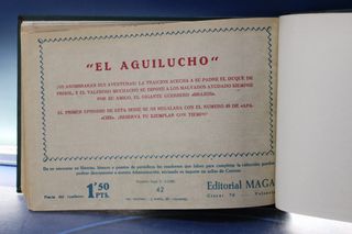 El Corsario sin rostro. Serie Duque Negro. Editorial Maga 1959.