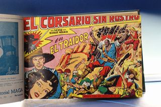 El Corsario sin rostro. Serie Duque Negro. Editorial Maga 1959.