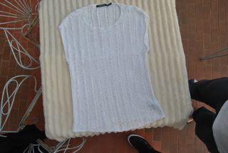 Top Malha Lauren Ralph Lauren Branco M