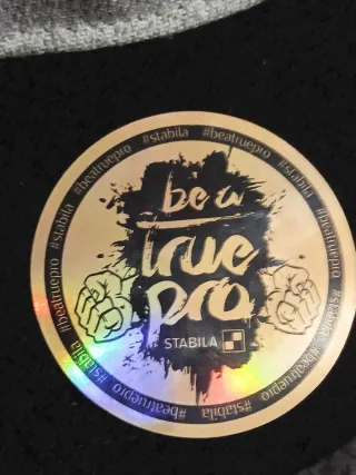 Gorra Stabila Negra y Gris