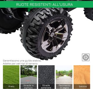 Quad Eléctrico de 12V para Niños de 3-5 Años 3-8Km/H, Coche Eléctrico para Niños Con Batería de 10AH, Música, MP3, USB, Tarjeta TF, Faros y Pedal, en PP y Metal, 100X65X73 Cm, Azul