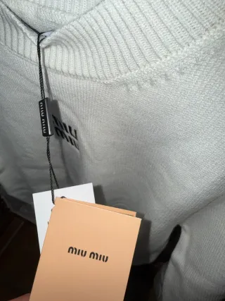 Jersey Miu Miu Blanco Talla S