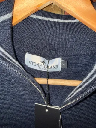 Jersey Stone Island Azul Marino