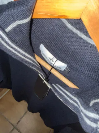 Jersey Stone Island Azul Marino