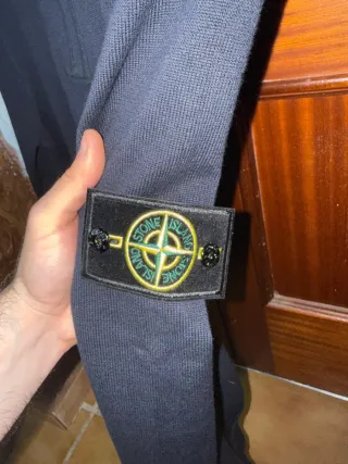 Jersey Stone Island Azul Marino