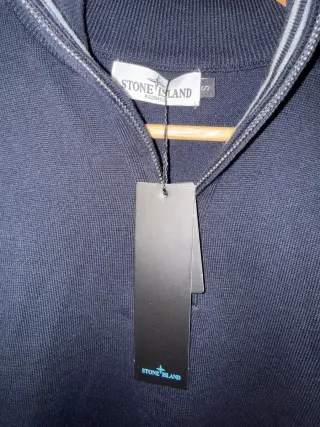 Jersey Stone Island Azul Marino