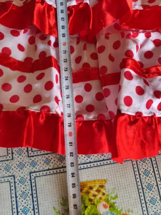 Disfraz Flamenca niña 6 años