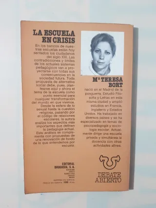 Libro La escuela en crisis