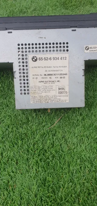 Pantalla BMW E39 e53 con modulis