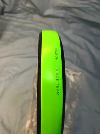 Pala Pádel Wilson Blade Team Negra/Verde
