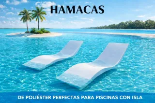Hamacas de poliéster para piscina